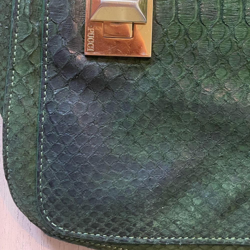 Emilio Pucci Python Bag - image 3